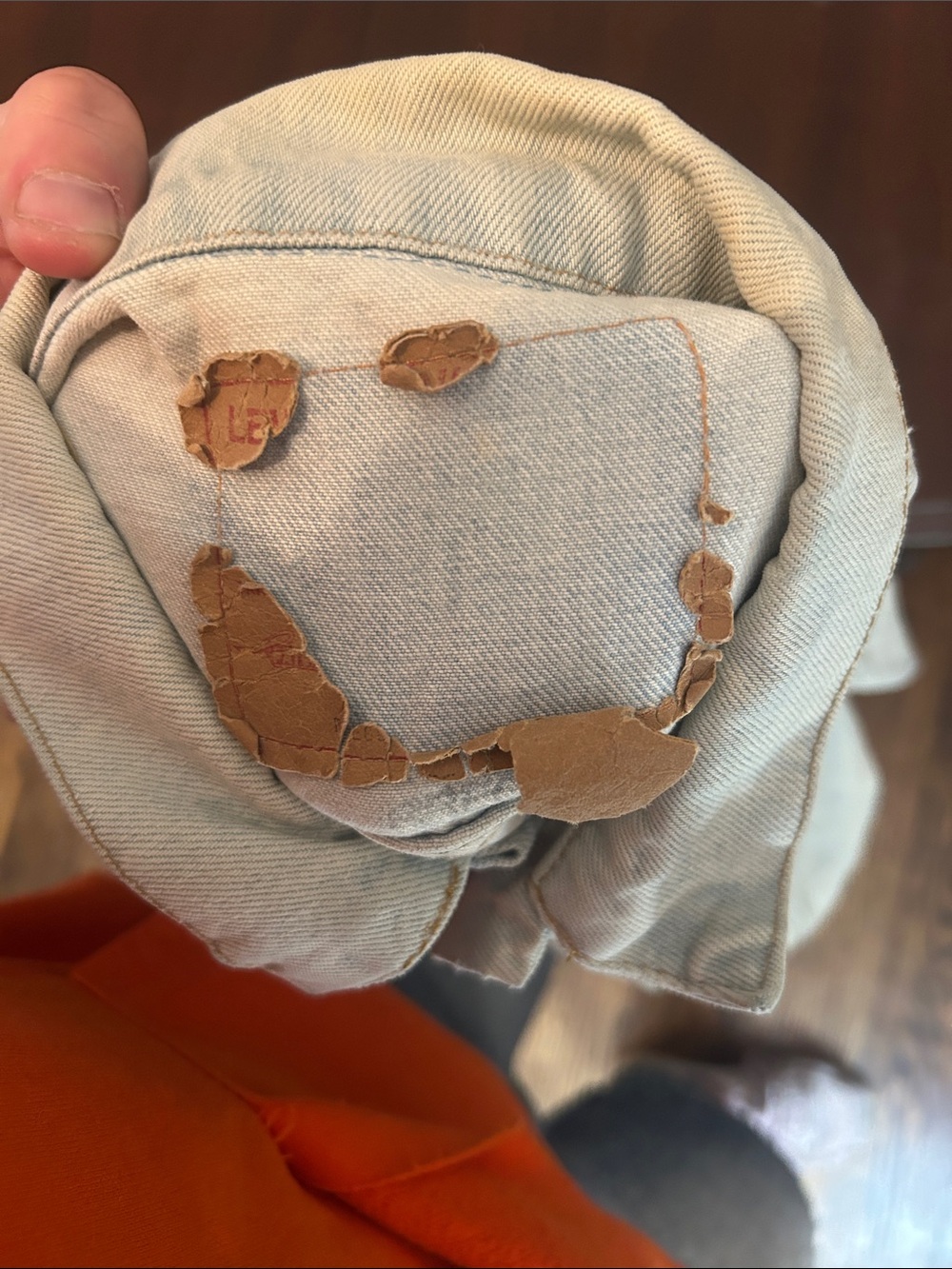Vintage 90s Levi’s Bleached Denim Jean Jacket - Picture 14 of 16